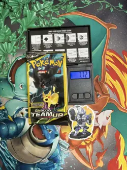 Pokemon TCG Sun & Moon Team Up Mini Booster Pack Pikachu & Zekrom Sealed 7.72G - Image 2