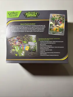 Pokemon TCG: Mega Evolution Perfect Order Elite Trainer Box Sealed Slight Scuff - Image 5