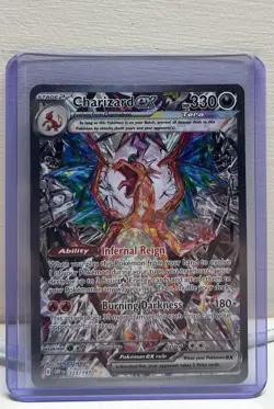 Pokemon TCG Charizard EX Obsidian Flames Sir 223/197 Near-Mint/Mint Condition - Image 1