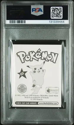 PSA 10 GEM MINT 1999 MERLIN POKEMON #S25 MEW-PRISM - Image 2