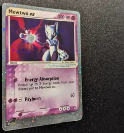 Pokemon EX RUBY&SAPPHIRE - #101/109 Mewtwo ex - Holo - SWIRL - ENG - MP - Image 5