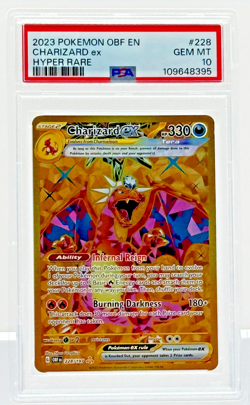 Charizard ex - Pokemon (2023) Obsidian Flames #228 - Secret Hyper Rare - Image 1