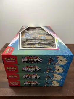 Lot of 4 Pokemon Lucario Ex Tyranitar Ex Premium Collection Prismatic Evolution - Image 3