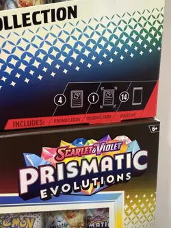 Lot of 4 Pokemon Lucario Ex Tyranitar Ex Premium Collection Prismatic Evolution - Image 5