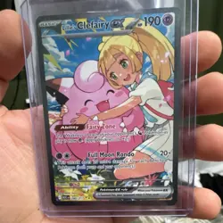 Pokemon Lillie's Clefairy Ex 184/159 Journey Together Holo Special Illustration… - Image 1
