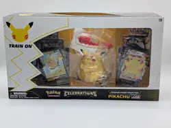 Pokemon TCG Celebrations Pikachu VMAX 25th Anniversary Premium Figure Collection - Image 1
