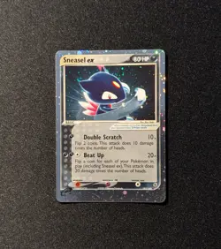 Pokemon EX RUBY&SAPPHIRE - #103/109 Sneasel ex - Ultra Rare Holo - ENG - NM+ - Image 3