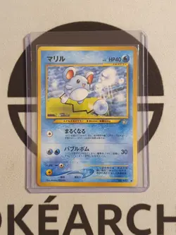 Pokemon Karte Marill Neo Genesis Set Japanisch No. 183 Pokemon TCG - Image 1