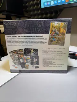 Pokemon Center Exclusive Paldean Fates ETB Elite Trainer Box Sealed & New - Image 3