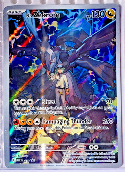 Pokemon N's Zekrom 031 Holofoil Mega Evolution Promo (MEP) **Never Played - Image 1