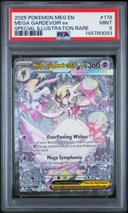 MEGA GARDEVOIR EX #178 PSA 9 2025 POKEMON MEG EN-MEGA EVOLUTION - Image 1