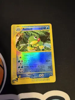 Pokemon TCG Politoed Skyridge 25/144 Reverse Holo DMG - Image 1