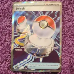 Pokemon Switch 123/094 Me02: Phantasmal Flames Holo Rare Foil Trainer 2025 - Image 1