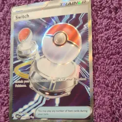 Pokemon Switch 123/094 Me02: Phantasmal Flames Holo Rare Foil Trainer 2025 - Image 2