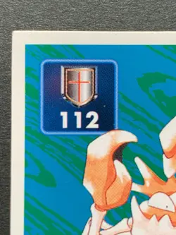 Kingler 099 Pokemon Sticker Seal Japanese Amada 1996 NINTENDO VERY RARE - Image 2