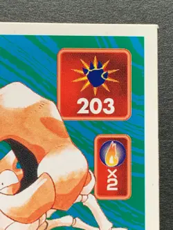 Kingler 099 Pokemon Sticker Seal Japanese Amada 1996 NINTENDO VERY RARE - Image 3