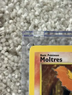 Pokemon Moltres 12/62 Fossil 1st Edition Holo Rare LP - Image 3