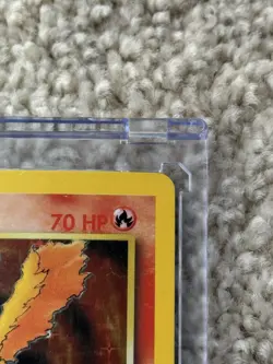 Pokemon Moltres 12/62 Fossil 1st Edition Holo Rare LP - Image 4