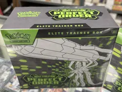 Pokemon TCG Perfect Order Elite Trainer Box ETB NEW IN HAND SEALED LOT OF 2 - Image 2
