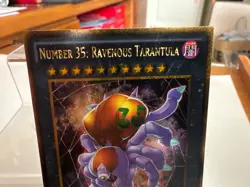 Number 35: Ravenous Tarantula PGL3-EN009 Premium Gold: Infinite Gold 1st Edition - Image 2