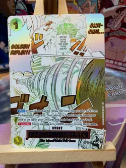 Gum-Gum Golden Rifle (Alternate Art) OP15-116 Kami's Island One Piece NM - Image 1