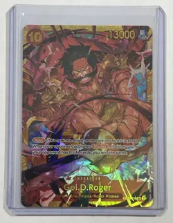 2024 One Piece Emperors in the New World Gol.D.Roger Secret Rare #OP09-118 - Image 1