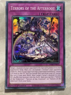 Yugioh - Terrors of the Afterroot - PHNI-EN079 - Super Rare 1st Edition - Image 1