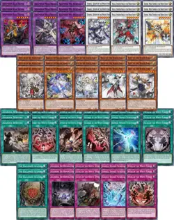 Yugioh! Mega Tins 2025 PREORDER White Forest Azamina Deck Core - Image 1