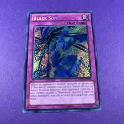 Black Sonic Secret Rare Dragons of Legend DRLG-EN030 Yugioh TCG - Image 1