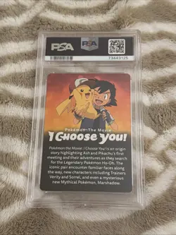 2017 POKEMON INSERT CARDS POKEMON THE MOVIE: I CHOOSE YOU! PSA 8 - Image 2