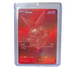 Pokemon Victini Full Art Holo Black White Rare Sv: White Flare 172/086 HP 80 120 - Image 1