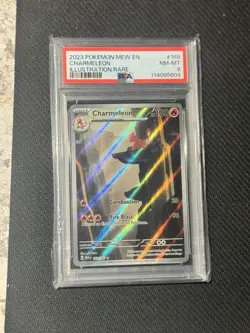 Pokemon 2023 Sv: Scarlet & Violet 151 Charmeleon 169/165 Illustration Rare PSA 8 - Image 1