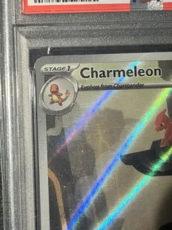 Pokemon 2023 Sv: Scarlet & Violet 151 Charmeleon 169/165 Illustration Rare PSA 8 - Image 3