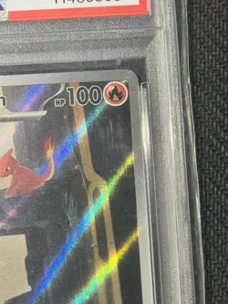 Pokemon 2023 Sv: Scarlet & Violet 151 Charmeleon 169/165 Illustration Rare PSA 8 - Image 4