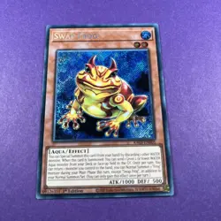 Swap Frog Ultimate Rare Quarter Century Bonanza RA03-EN005 Yugioh TCG - Image 1