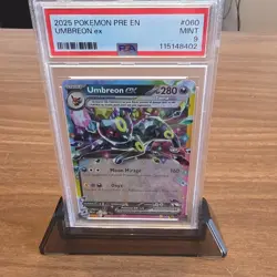 Umbreon ex PSA 9 060/131 Sv: Prismatic Evolutions Double Rare Holo EN - Image 1