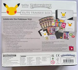 Pokemon Celebrations 25th Anniversary Elite Trainer Box ETB Sealed TCG Rare - Image 2
