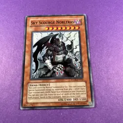 Sky Scourge Norleras Super Rare Force of the Breaker FOTB-EN022 Yugioh - Image 1