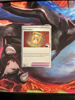 Pokemon Powerglass 063/064 Shrouded Fable Prize Pack Cosmos Holo Near Mint - Image 1