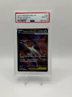 Pokemon TCG Mega Latias EX 163/132 PSA 10 - Image 1