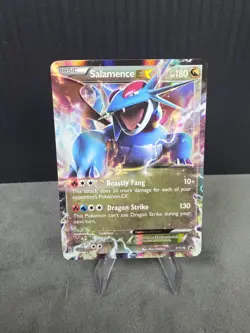 Pokemon TCG Salamence EX XY170, Ultra Rare Black Star Promo Holo, LP English - Image 1