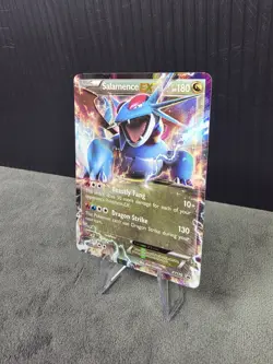 Pokemon TCG Salamence EX XY170, Ultra Rare Black Star Promo Holo, LP English - Image 2