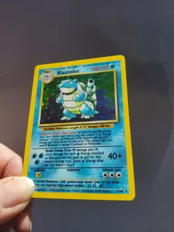 Pokemon TCG Base Set Blastoise 2/102 Holo Rare Light Play LP - Image 4