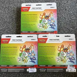 Pokemon TCG First Partner Illustration Collection Series 1 - New Sealed IN HAND - Image 2