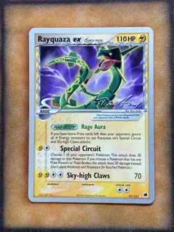 Pokemon Rayquaza ex 97/101 Delta Species World Championship 2007 NM - Image 1