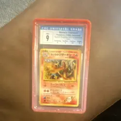 Blaine's Charizard Gym Challenge CGC 9 Holo Rare Japanese 1999 Pokemon TCG - Image 1
