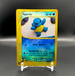 Pokemon Squirtle Expedition Yuka Morii Holo Reverse 131/165 English - Image 1