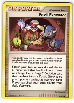 FOSSIL EXCAVATOR 111/123 MYSTERIOUS TREASURES ENGLISH POKEMON TCG - Image 1