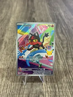 Pokemon TCG Litten First Partner Series Blackstar Promo 044 Near Mint - Image 1