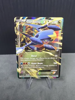 Garchomp EX XY167 XY Black Star Promo Full Art Ultra Rare Pokemon TCG English - Image 1